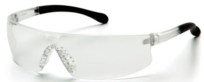 Pyramex Provoq® Safety Glasses- Clear - Spill Control